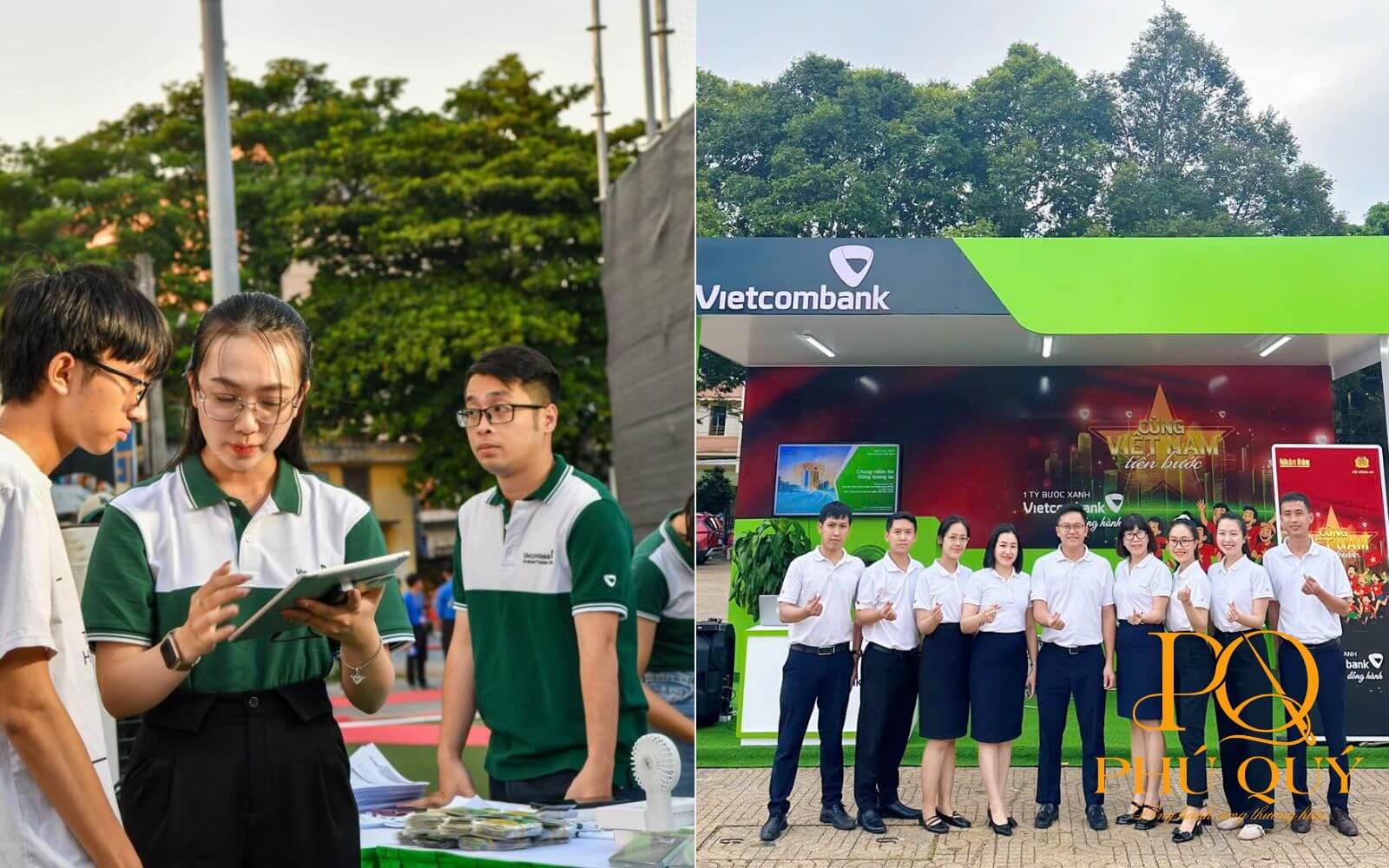 Áo thun đồng phục Vietcombank
