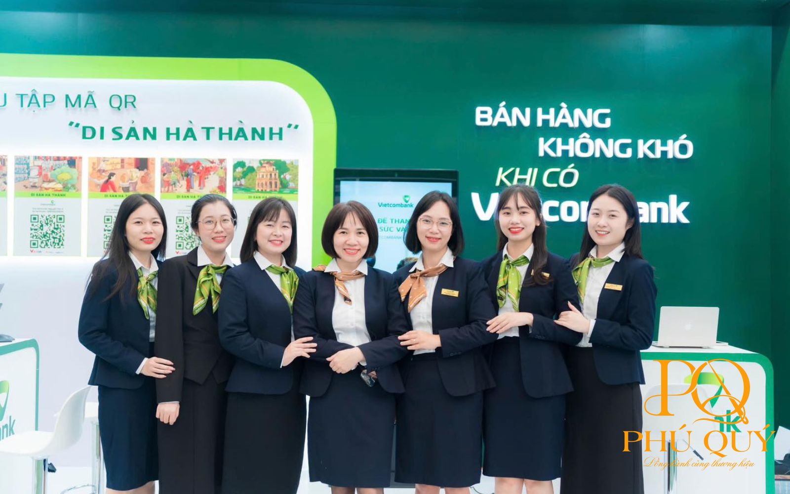 Áo vest đồng phục Vietcombank