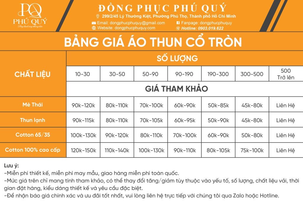 Giá đồng phục Vietcombank áo thun