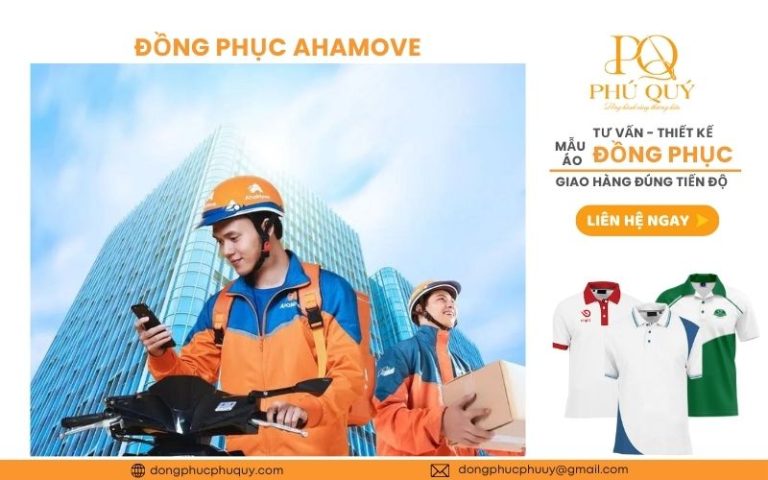 5+ mẫu đồng phục Ahamove phổ biến trên thị trường