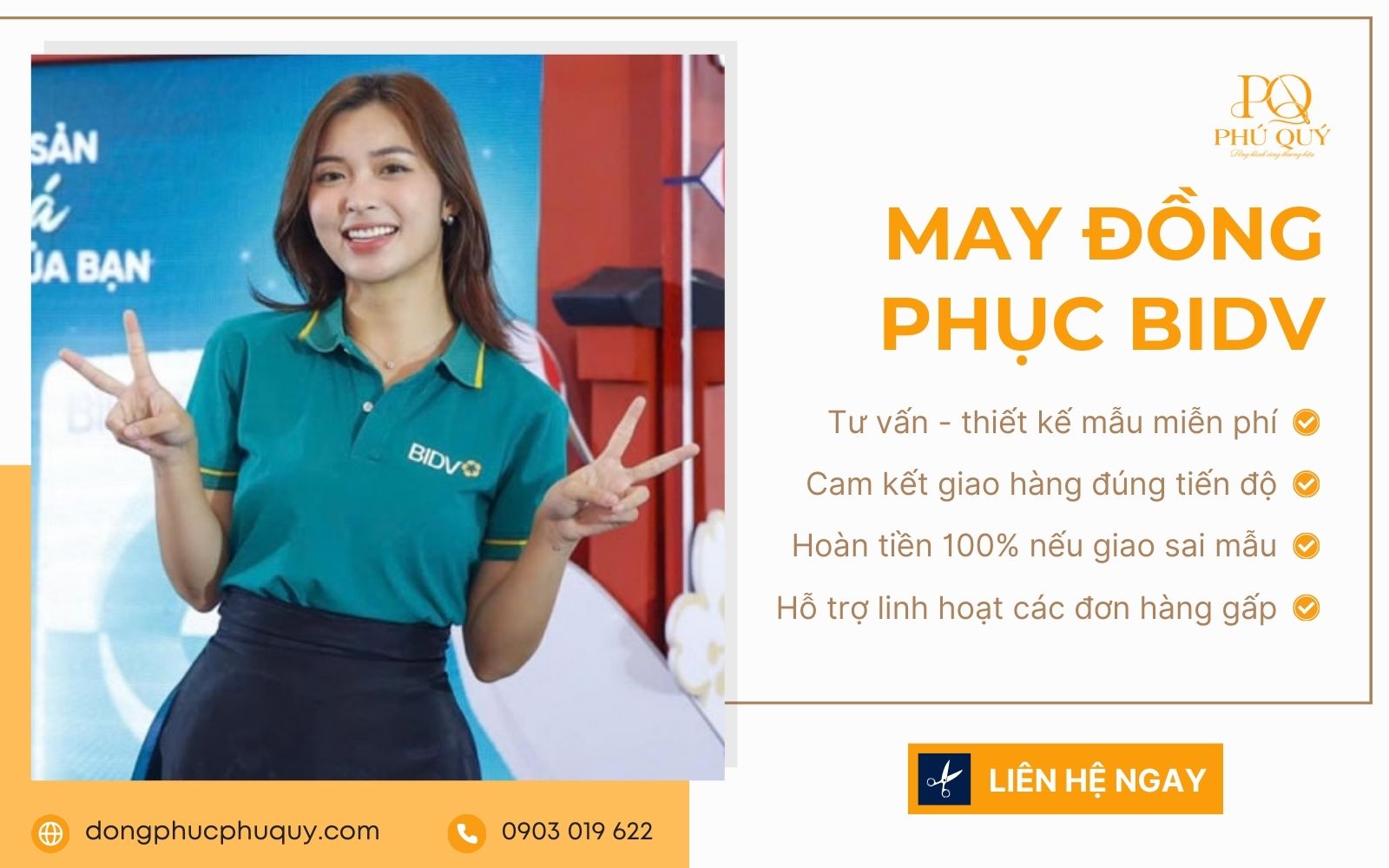 Phú Quý nhận may đồng phục tài chính – ngân hàng