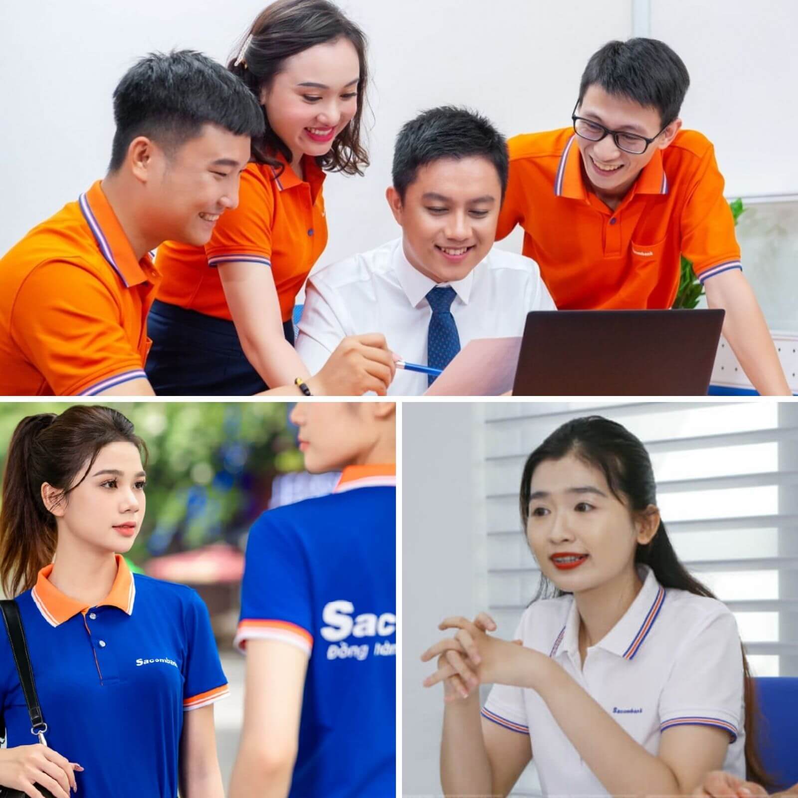 Áo polo đồng phục Sacombank Áo polo đồng phục Sacombank