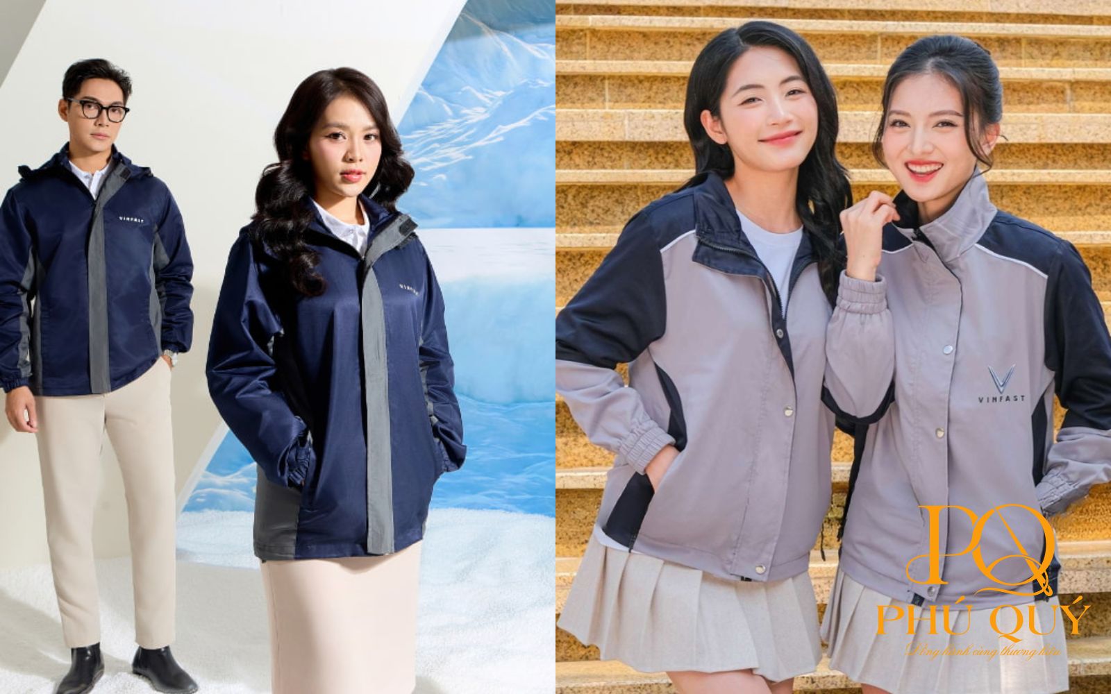 Áo khoác gió nhân viên Áo khoác gió nhân viên