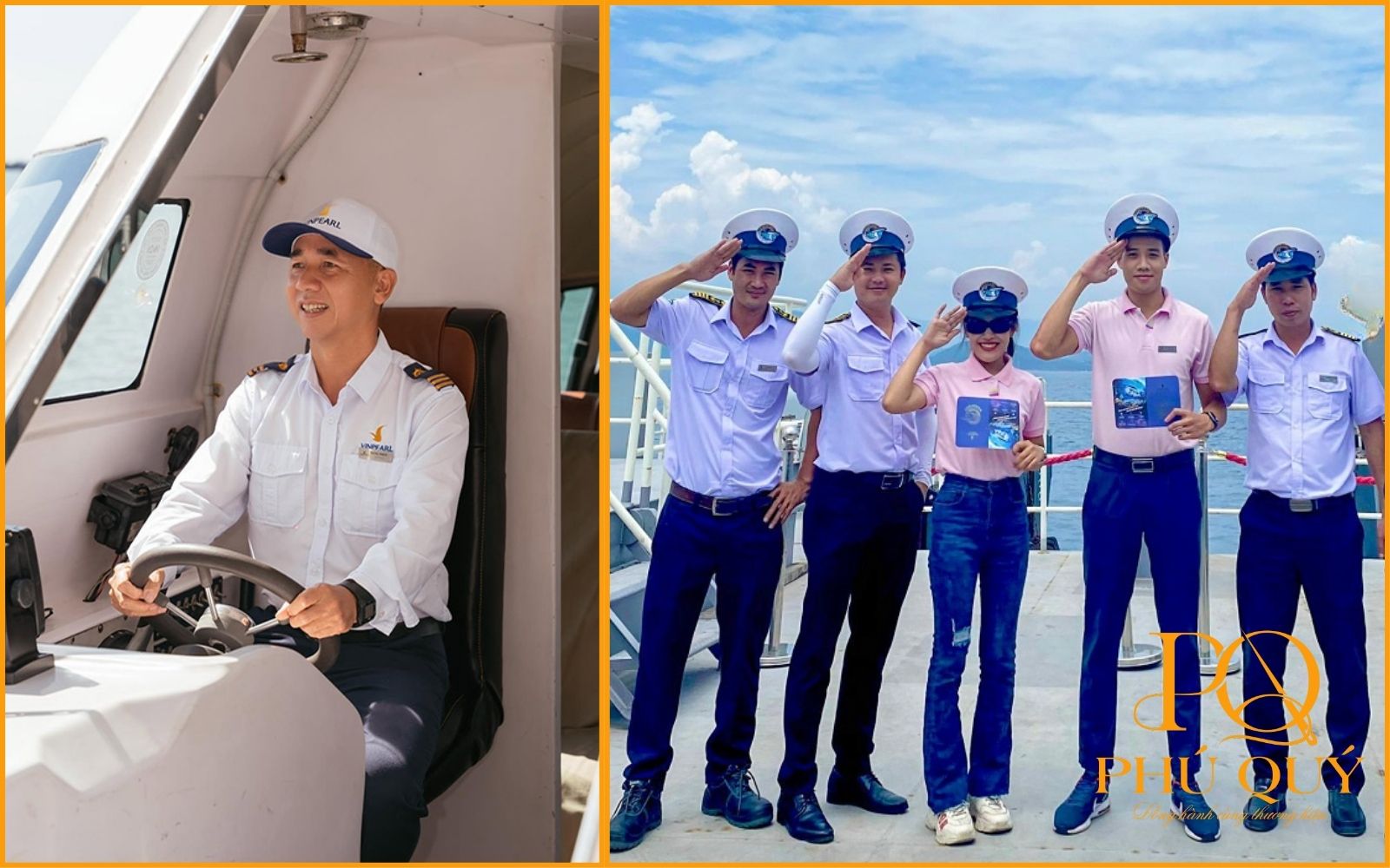 Đồng phục Vinpearl cho lái tàu