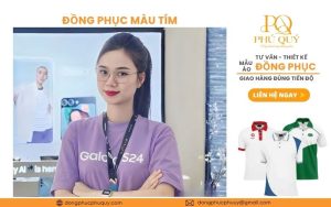 đồng phục màu tím