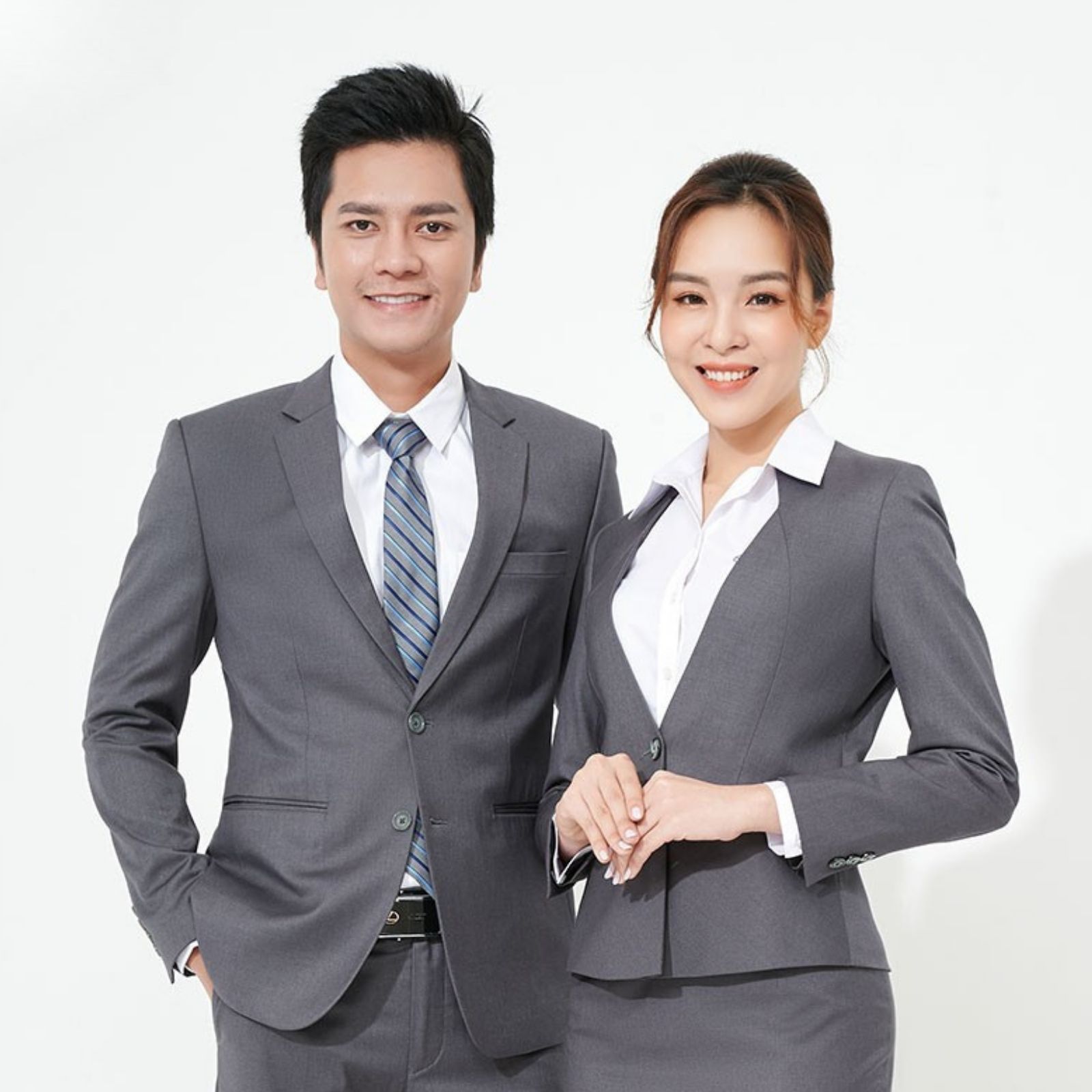 Mẫu áo vest phối cùng chân váy