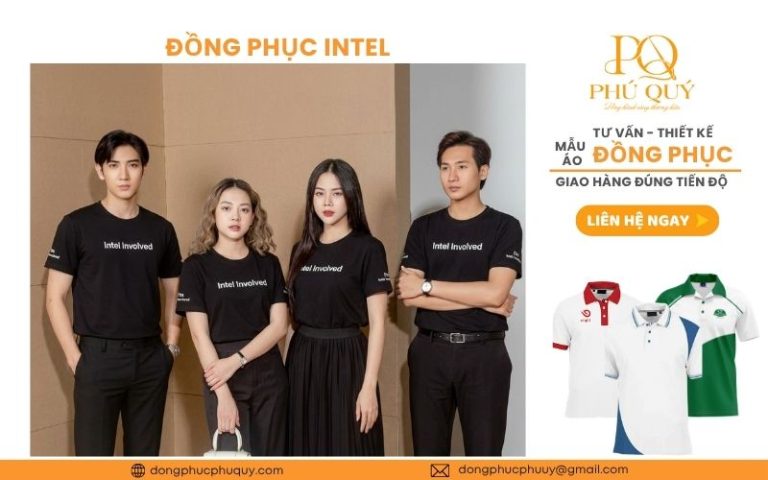 Đồng phục nhân viên Intel đẹp, chuyên nghiệp