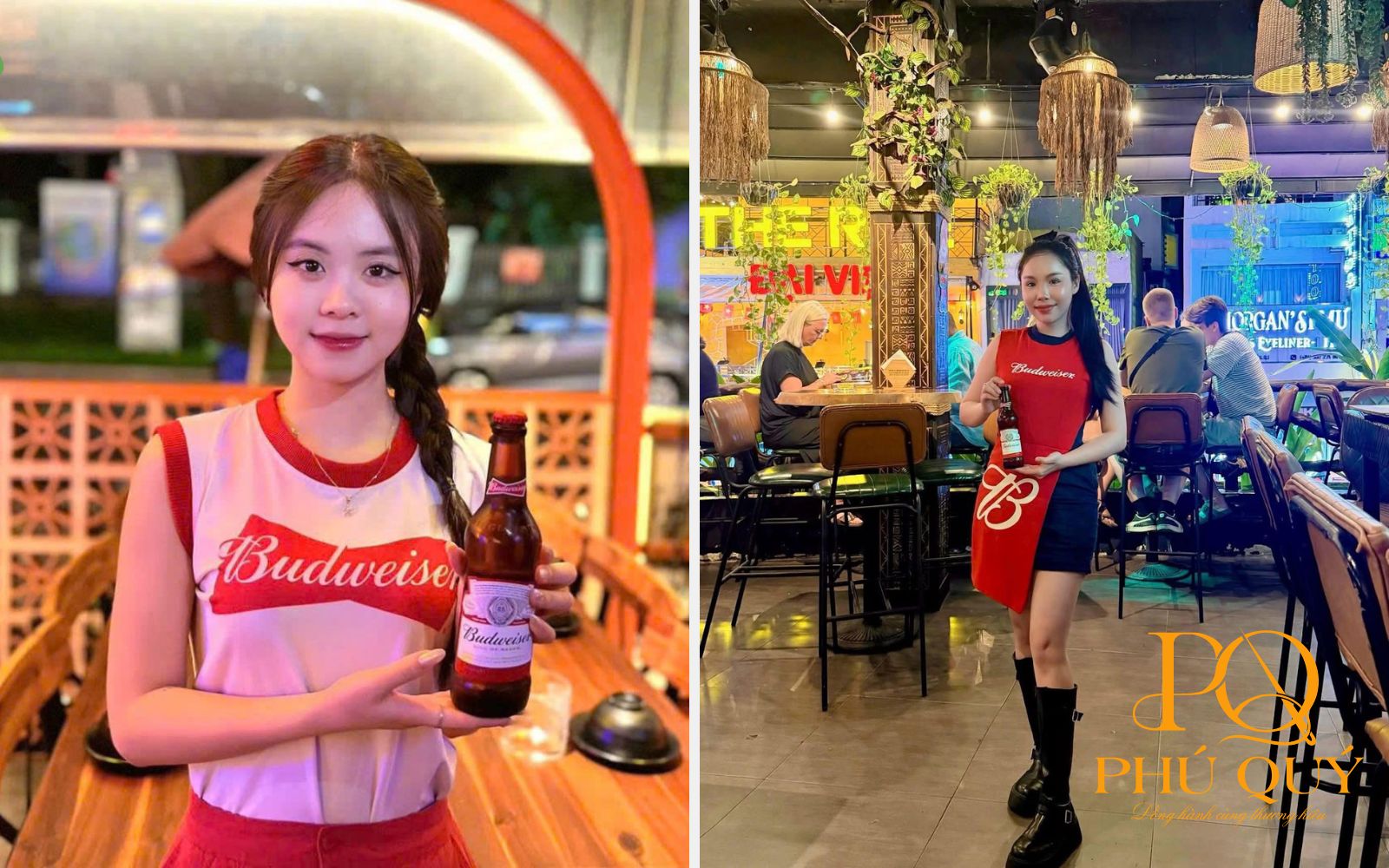 Mẫu đồng phục PG bia Budweiser