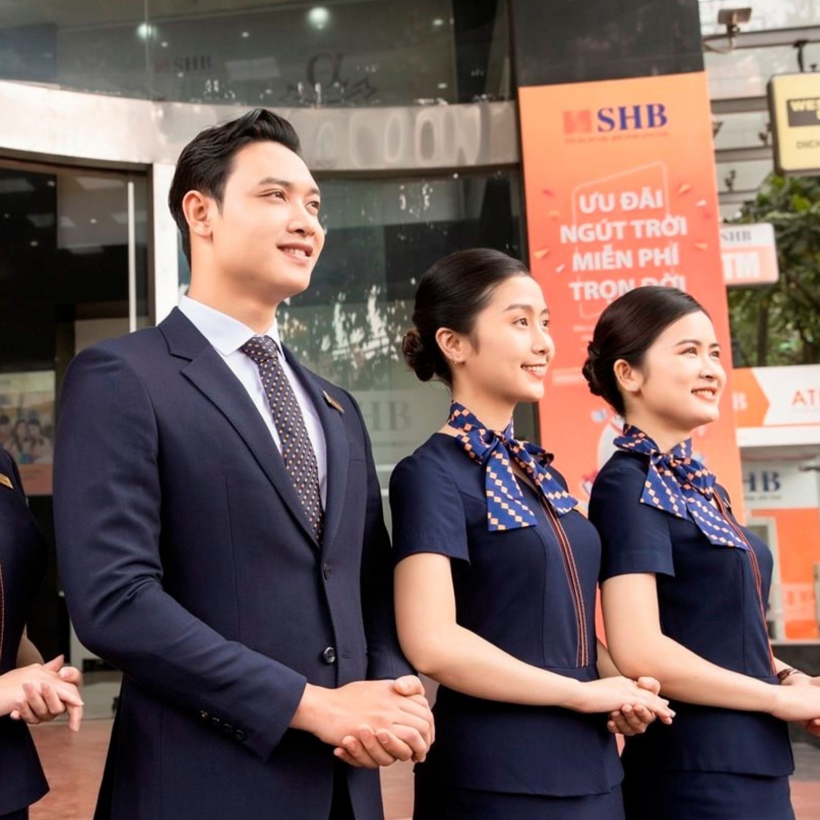 Áo vest công sở ngân hàng