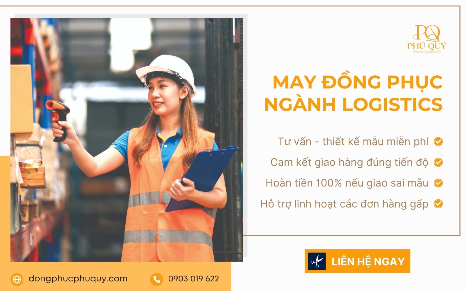 Đơn vị may đồng phục Logistics uy tín