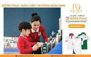 đồng phục giáo viên trường mầm non