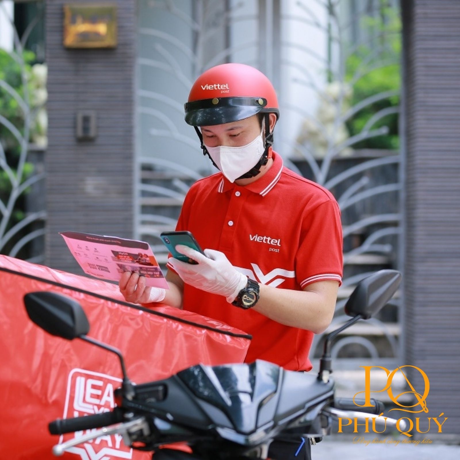 Đồng phục shipper Viettel