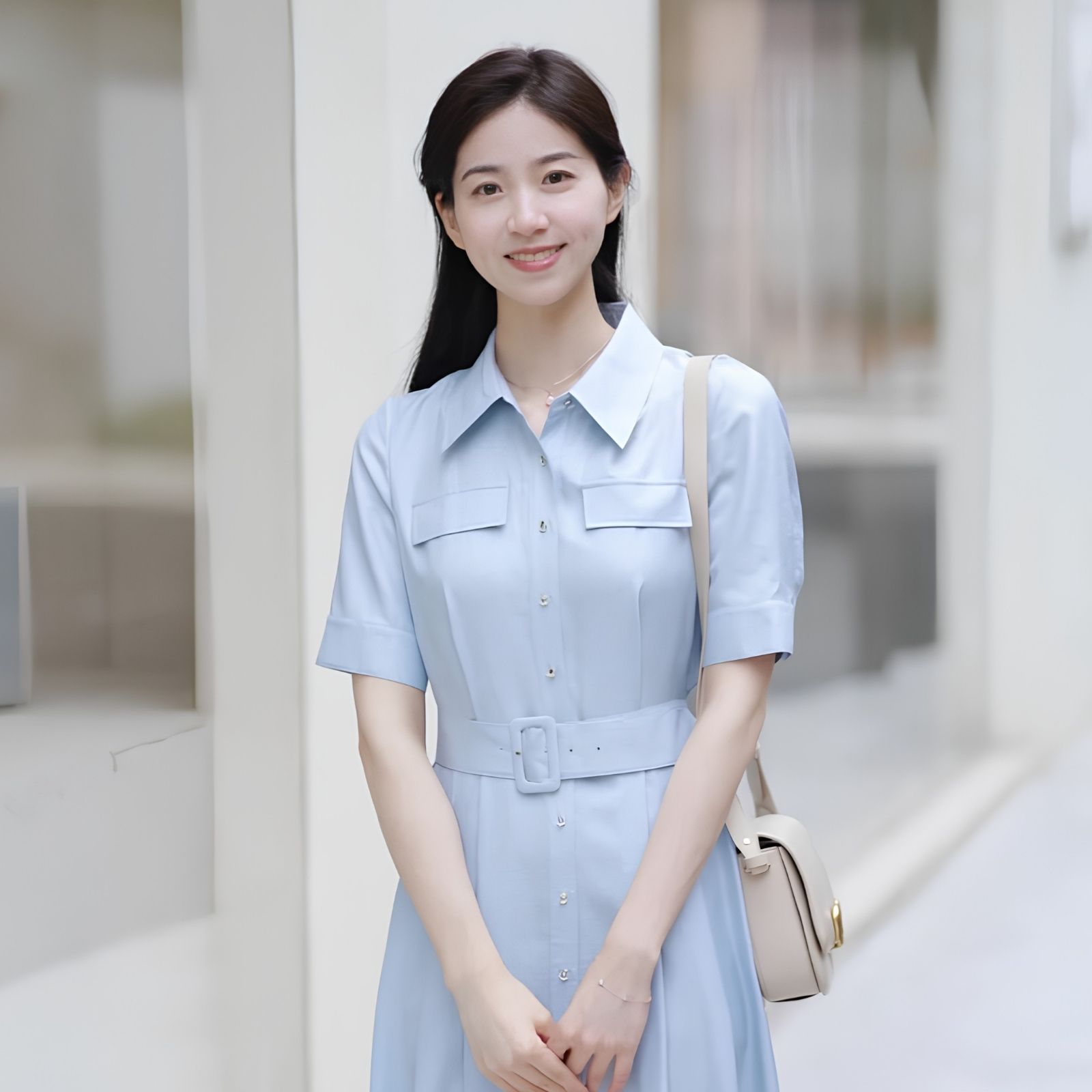 váy liền thân đồng phục giáo viên mầm non váy liền thân đồng phục giáo viên mầm non