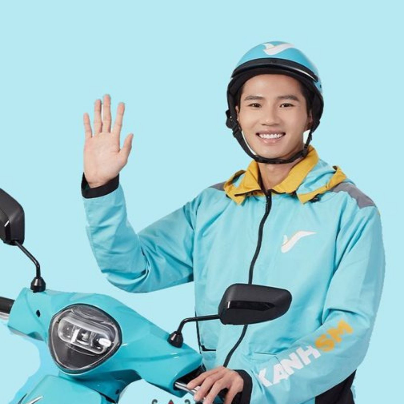 Mẫu áo khoác giao hàng