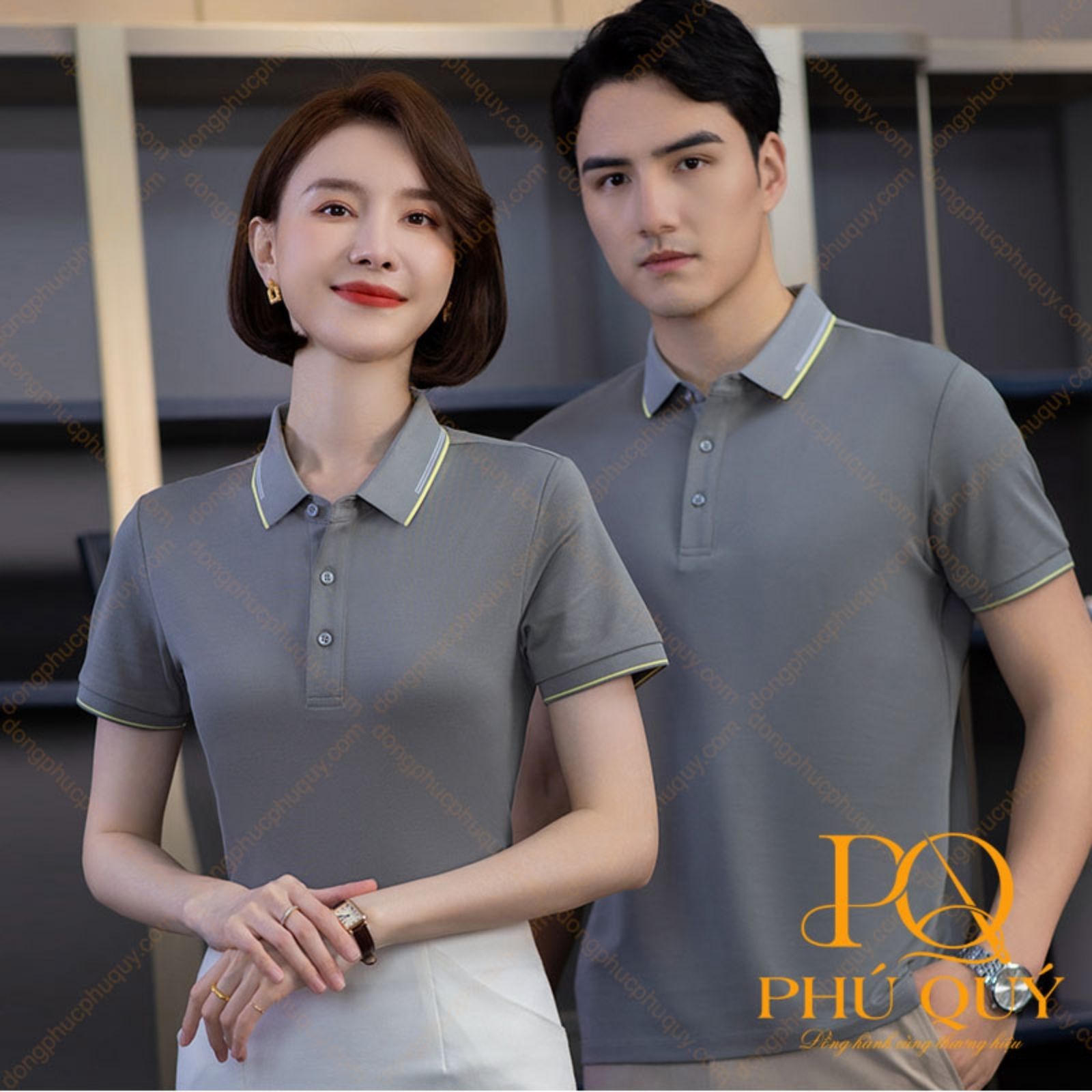 Áo đồng phục giáo viên trường mầm non cổ bẻ Áo đồng phục giáo viên trường mầm non cổ bẻ