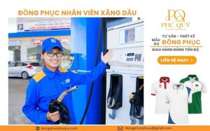 đồng phục nhân viên xăng dầu