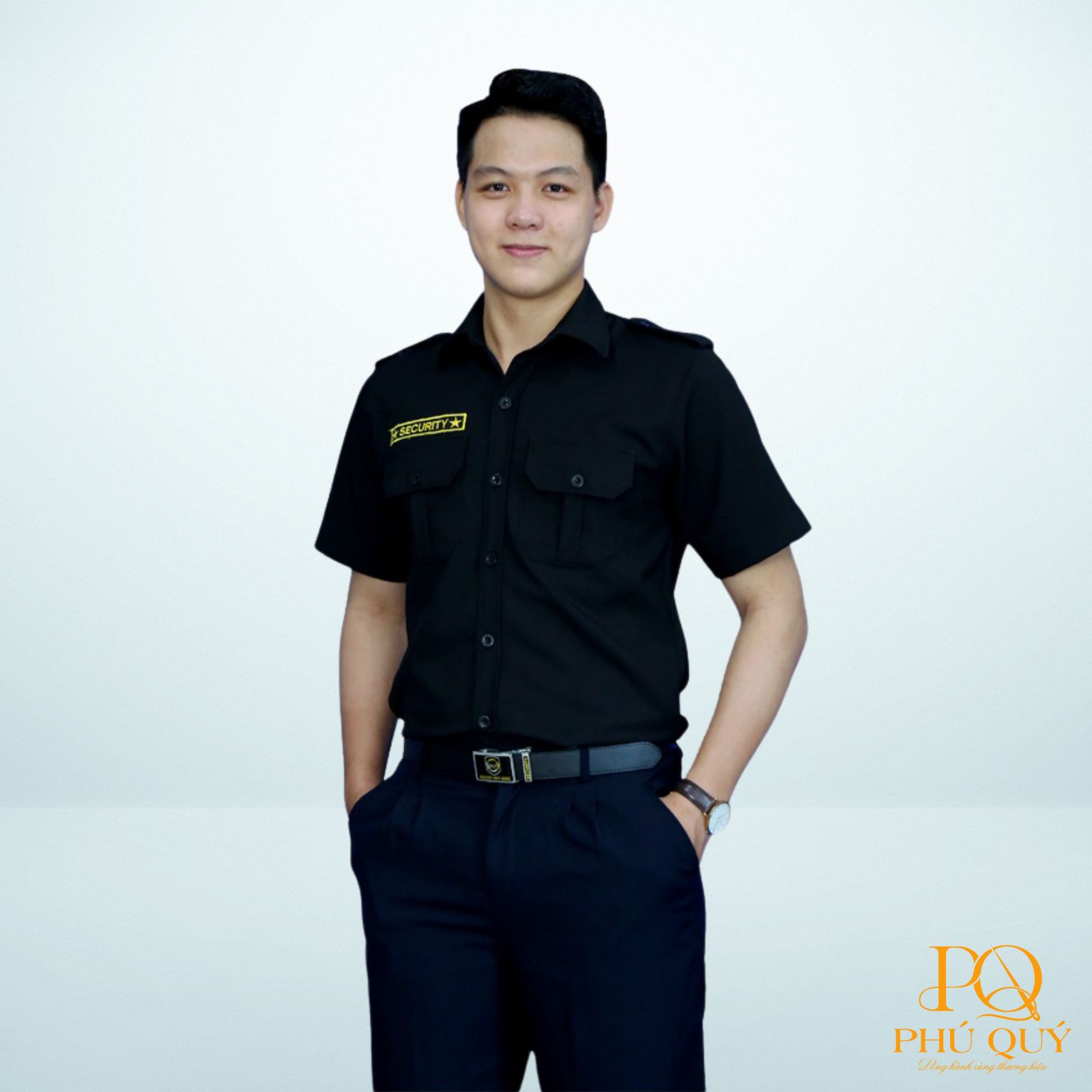 đồng phục áo sơ mi cho bảo vệ
