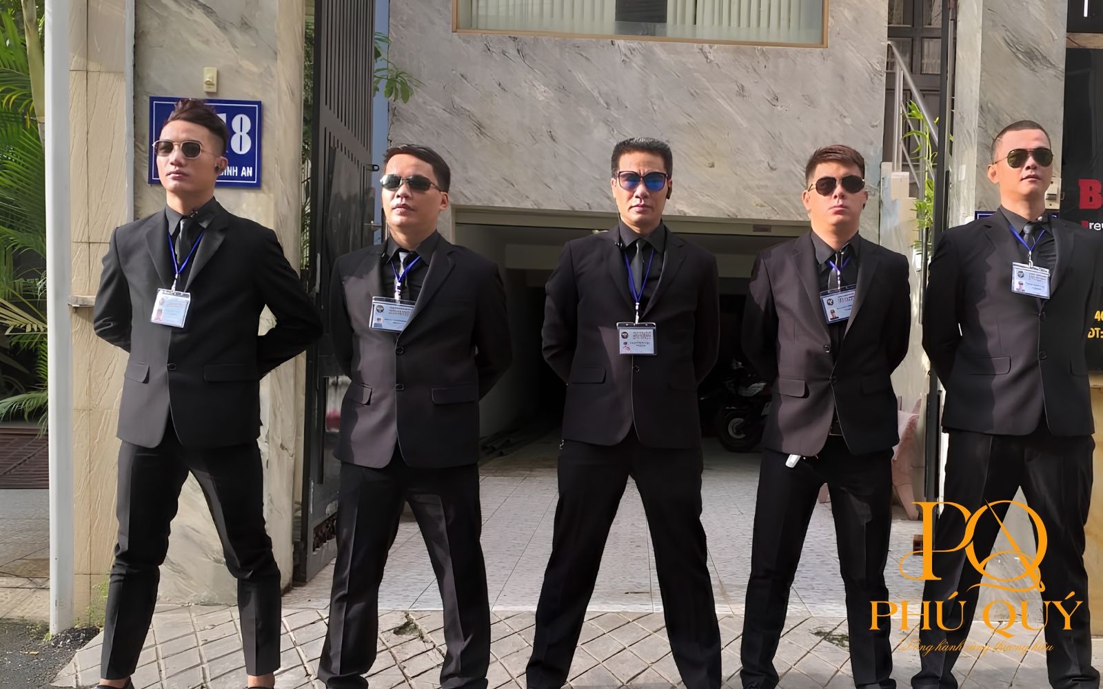 mẫu đồng phục vệ sĩ