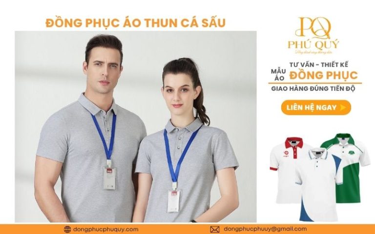 Tổng hợp các mẫu đồng phục áo thun cá sấu phổ biến nhất trên thị trường