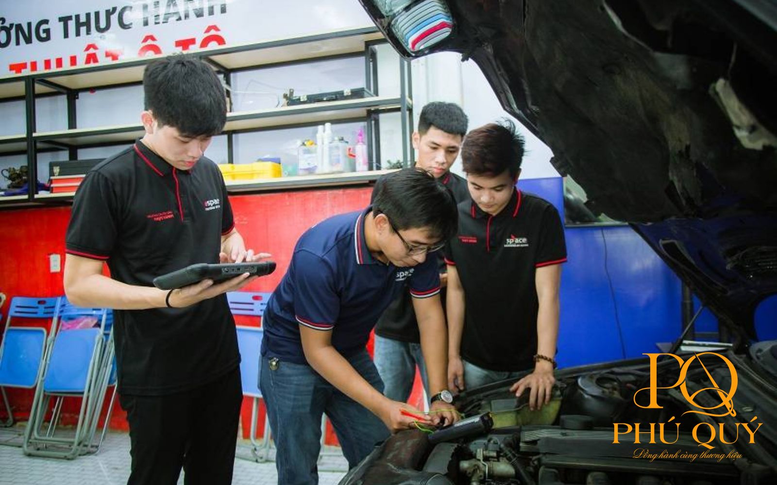áo thun đồng phục nhân viên garo ô tô áo thun đồng phục nhân viên garo ô tô