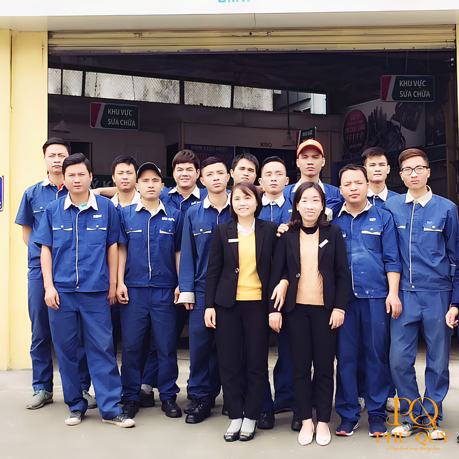 bộ đồng phục garage ô tô thiên kim bộ đồng phục garage ô tô thiên kim