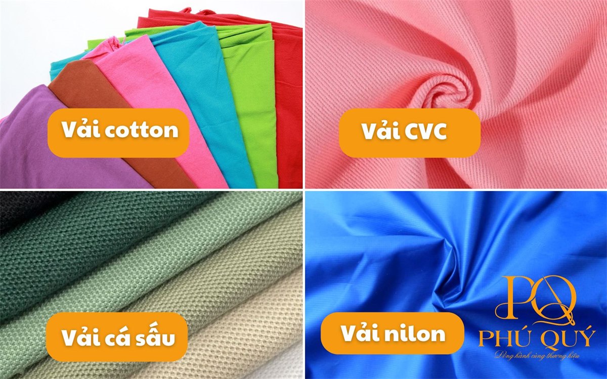 Các loại vải may đồng phục công ty: cotton, CVC, cá sấu