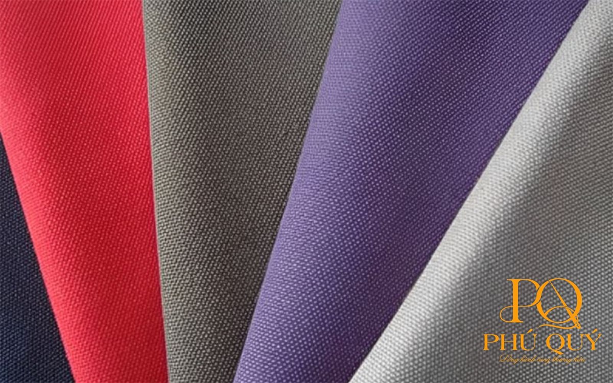 Các loại vải may tạp dề đồng phục với nhiều màu sắc